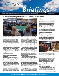 front page of the June 2024 issue of Briefings
