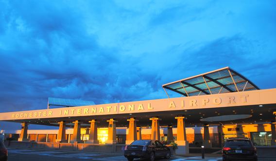 rochester airport entrance